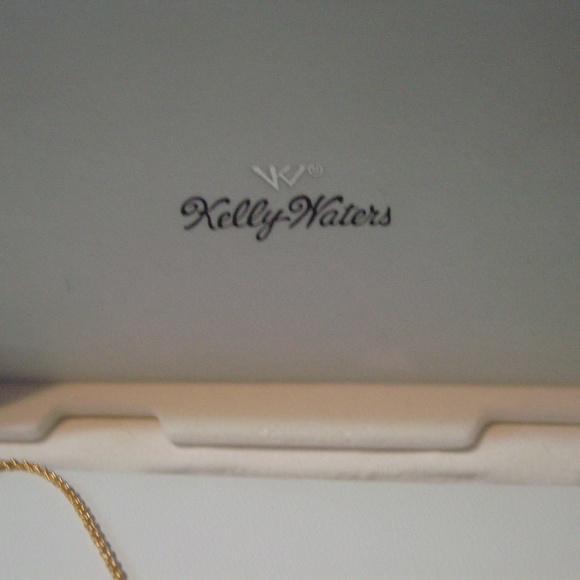 Kelly Waters Gold over Sterling Crystal Necklace - Picture 3 of 3
